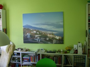 bedruckte Fotoleinwand