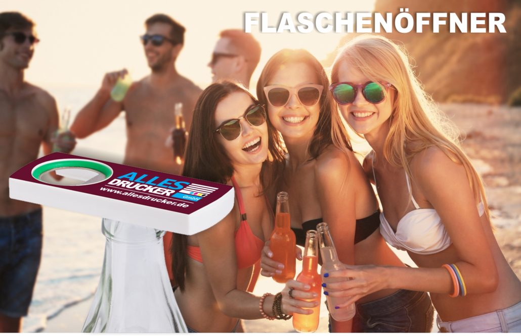 Flaschenöffner mit Logo