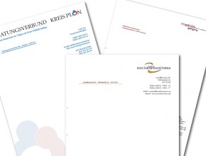 briefpapier drucken
