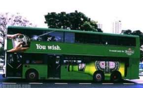werbung auf bussen